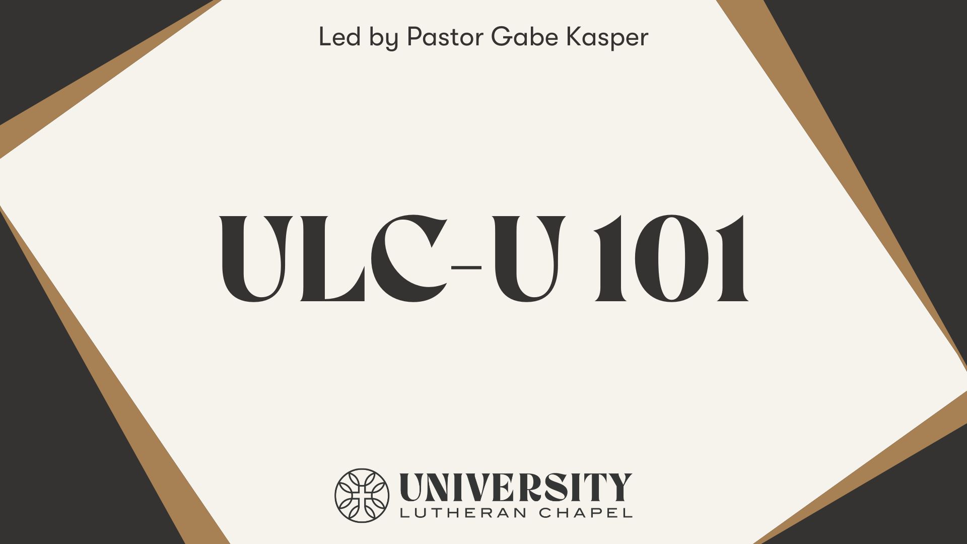 ULC-U 101 As We Wait